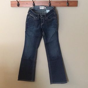 Ariat Riding Jeans size 27R. Midrise bootcut